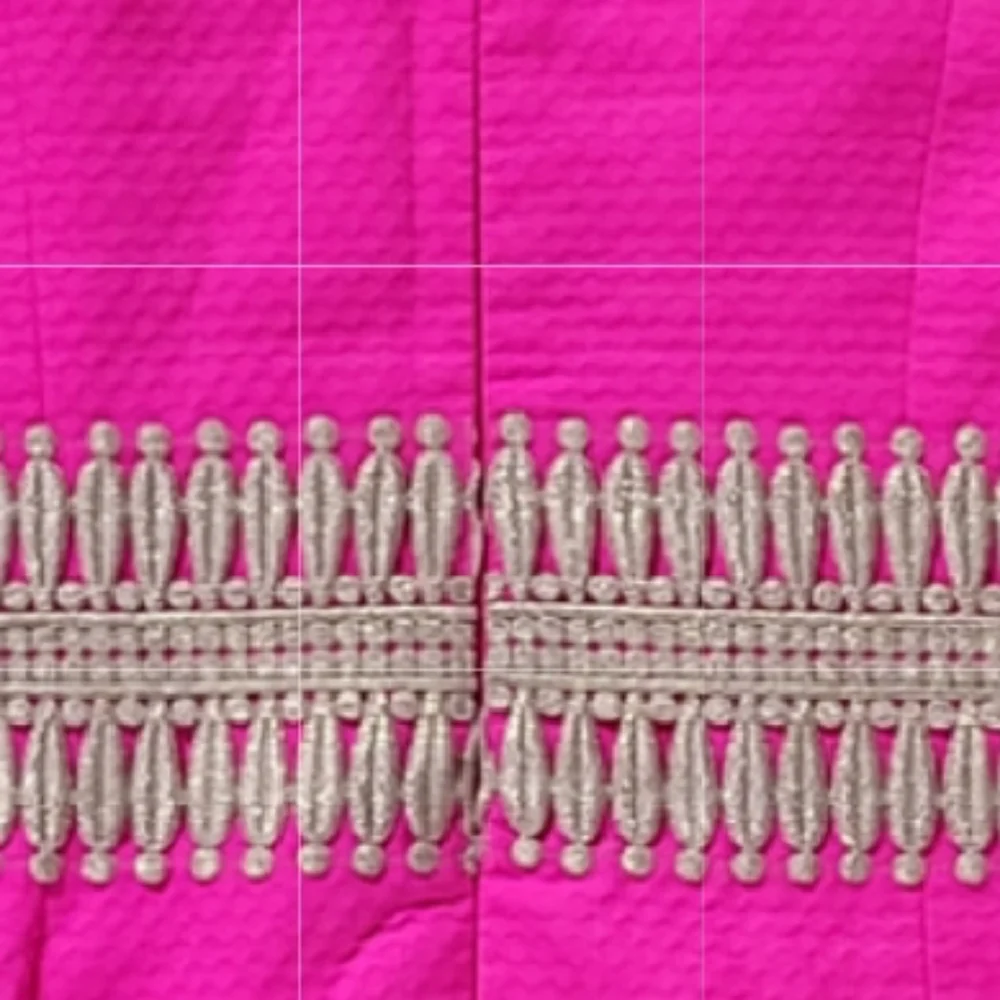 Lilly Pulitzer Ashlyn Pink Magenta Gold Shift Dress Sleeveless Summer Women 8 - Picture 2 of 14